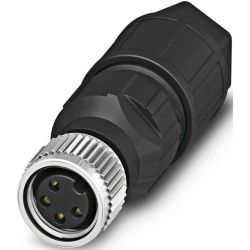 Phoenix 1441079 SACC-M 8FS-4QO-0,5-M Sensor-/Aktor-Steckverbinder M8, 4-polig