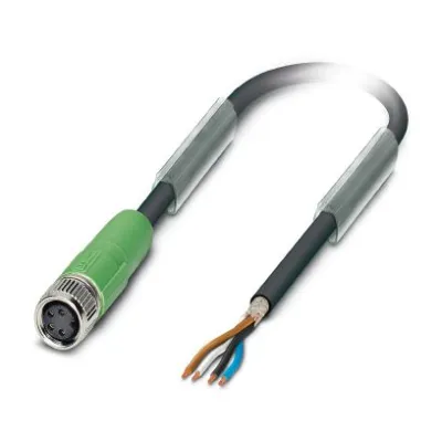 PHOENIX CONTACT Sensor-Aktor-Kabel SAC-4P-10,0 #1521944 | 4-polig | M8 Buchse | 10m | PUR halogenfrei | geschirmt | IP65