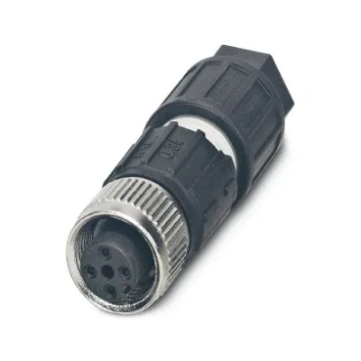PHOENIX CONTACT M12 Buchse gerade | 4-polig | IP67 | 4A 125V | 3,5-6mm Kabel | ungeschirmt
