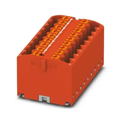 Phoenix Contact Verteilerblock PTFIX 18X2,5 RD 3273312 | 18-polig | Push-in Anschluss | 24A | 450V | 1 Etage | rot