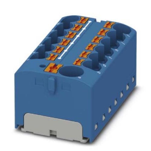 Bild: Phoenix 3273880 PTFIX 10/12X4 BU Verteilerblock