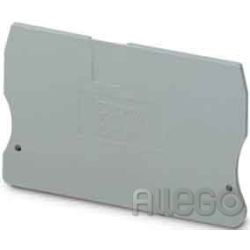 Phoenix Abschlussdeckel D-ST 10 LxBxH: 71,5x2,2x49,9mm grau Phoenix Abschlussdec