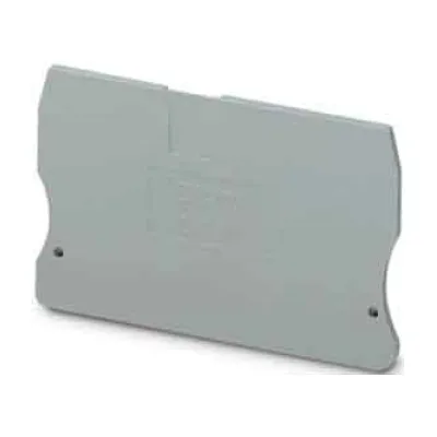 Phoenix Abschlussdeckel D-ST 10 LxBxH: 71,5x2,2x49,9mm grau Phoenix Abschlussdec