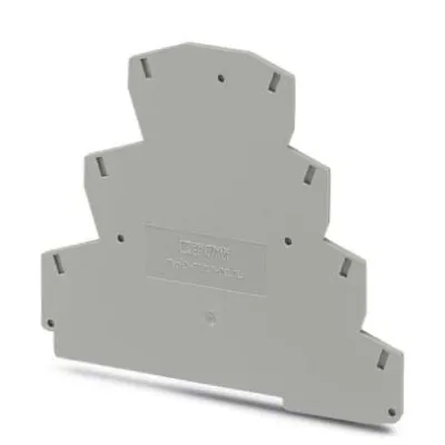 Phoenix Abschlussdeckel D-PT 2,5-PE/3L 3210543 | Endplatte | 99,5x2,2x88 mm | UL94 V0 | grau