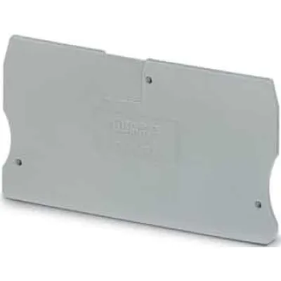 PHOENIX CONTACT Abschlussdeckel D-ST 16 | 3036657 | Reihenklemmen | 80x2,2x51,1 mm | Polyamid 6.6 | UL 94 V0 | grau