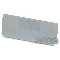 Phoenix Abschlussdeckel grau D-ST 2,5-QUATTRO/ 2P LxBxH:81x2,2x36,5mm
