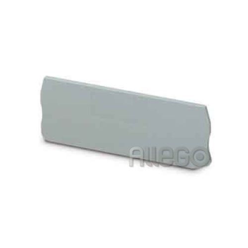 Bild: Phoenix Abschlussdeckel grau D-ST 2,5-QUATTRO-MT LxBxH: 84x2,2x36,5mm Phoenix Ab