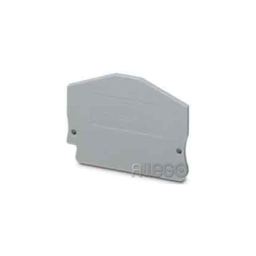 Bild: Phoenix Abschlussdeckel grau D-STS 2,5 L:51mm B:2,2mm H:43mm Phoenix Abschlussde