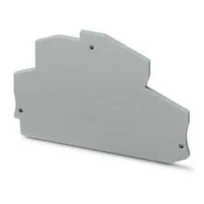 PHOENIX CONTACT Abschlussdeckel D-STTBS 2,5 | Art.-Nr. 3038503 | Reihenklemmen | 78x2,2x54,5mm | V0 UL94 | grau