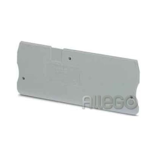 Bild: Phoenix Abschlussplatte, grau D-ST 6-TWIN Phoenix Abschlussplatte, grau D-ST 6-T