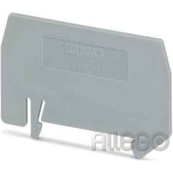 Phoenix Abteilungstrennplatte grau ATP-ST 4 L:61mm B:2mm H:42mm Phoenix Abteilun