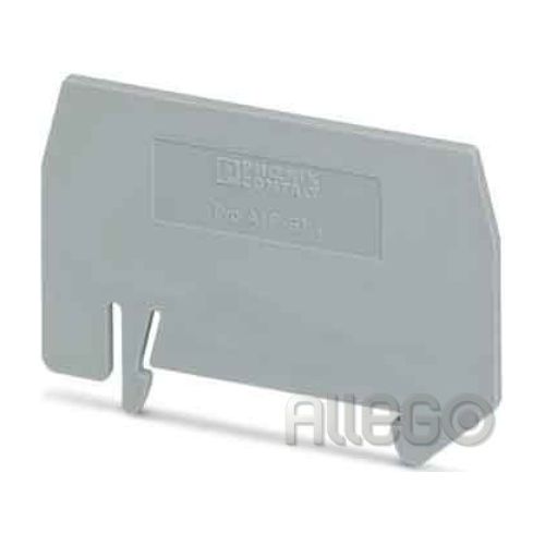 Bild: Phoenix Abteilungstrennplatte grau ATP-ST 4 L:61mm B:2mm H:42mm Phoenix Abteilun