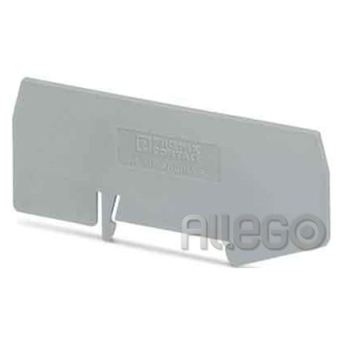 Bild: Phoenix Abteilungstrennplatte grau ATP-ST QUATTRO L:90,9mm B:2mm H:45mm Phoenix 