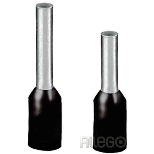Bild: Phoenix Aderendhülse AI 1,5 - 8 BK-B 1,5mm² schwarz Bandware Hülsenlänge 8mmPhoe