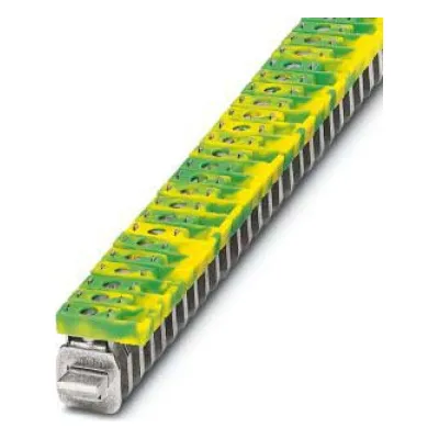 PHOENIX Anschlussklemme 0421029 AKG 4 GNYE | Schraubanschluss | 41A | 0,5-6mm² | für Sammelschiene | grün-gelb