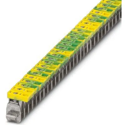PHOENIX CONTACT Anschlussklemme AKG 16 GNYE 423027 | Sammelschienenklemme 76A 1,5-16mm² | grün-gelb