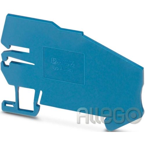 Bild: Phoenix Auflagebock AB-PTI L:93,5mm B:2,2mm H:51,2mm blau Phoenix Auflagebock AB