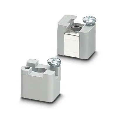 Phoenix Auflagebock AB/SS-M für Sammelschiene 3x10mm grau aus Isolierstoff, mit 