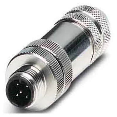 PHOENIX CONTACT Ethernet M12 Stecker SACC-M12MSD-4CON-PG9-SH | 4-polig | CAT5 | IP67 | geschirmt | Schraubanschluss