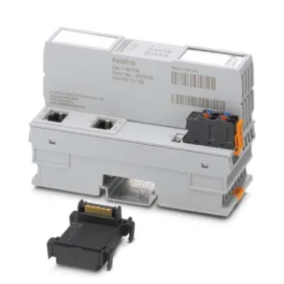 PHOENIX CONTACT Buskoppler AXL F BK PN 2701815 | PROFINET | RJ45 | DC 19,2-30V | IP20 | 100 MBit/s | 45x126x74 mm