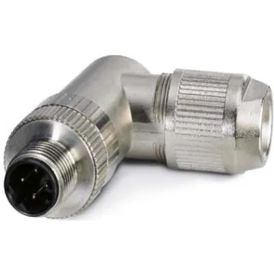 PHOENIX CONTACT SACC-M12MRD-4Q SH PN 1554539 | PROFINET CAT5 | M12 D-kodiert | 4-polig | abgewinkelt | IP67 | geschirmt