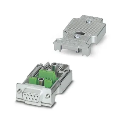 PHOENIX CONTACT D-Sub-Busstecker SUBCON-PLUS-F/AX 9 2311797 | 9-polig | Buchse female | Schraubanschluss | axial