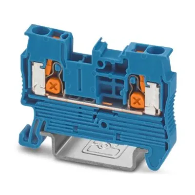 PHOENIX CONTACT XT 2,5 BU | Reihenklemme Push-X | 0,5–4 mm² | 24A | 800V | TH35 | 1-polig | blau