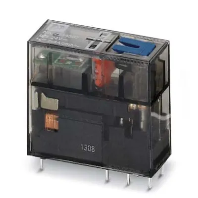 Phoenix Contact Relais REL-MR-24DC/21-21/MS #2987943 | Miniaturrelais 24V DC | 2 Wechsler | 8A | steckbar | 12,7x29x25mm