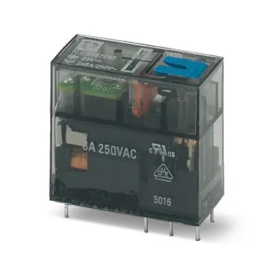 Phoenix Contact Relais REL-MR-24DC/21-21/MS #2987943 | Miniaturrelais 24V DC | 2 Wechsler | 8A | steckbar | 12,7x29x25mm