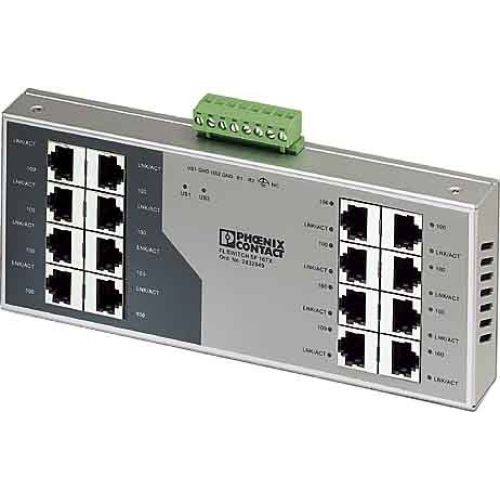 Bild: PHOENIX C. Ethernet Switch 10/100 16TP-RJ4 FL SWITCH SF 16TX