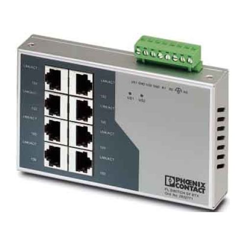 Bild: PHOENIX C. Ethernet Switch 10/100 8TP-RJ45- FL SWITCH SF 8TX