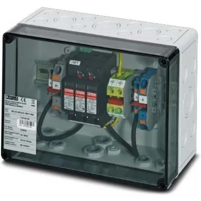 PHOENIX CONTACT Stringbox SOL-SC-2ST-0-DC-1MPPT-2005 | 2 Strings | 1000V DC | T2 Überspannungsschutz | IP65