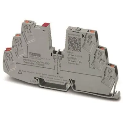 PHOENIX CONTACT PTCB E1 24DC/1-4A NO 2908261 | 1-fach | 24V DC | DIN-Schiene | Geräteschutzschalter