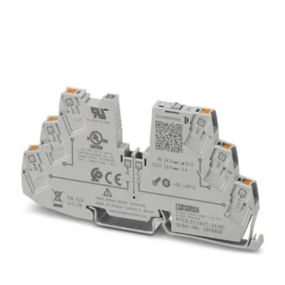 PHOENIX CONTACT PTCB E1 24DC/3A NO | Elektronischer Schutzschalter | 1-polig | 24V DC | DIN-Schiene | Fernmeldekontakt