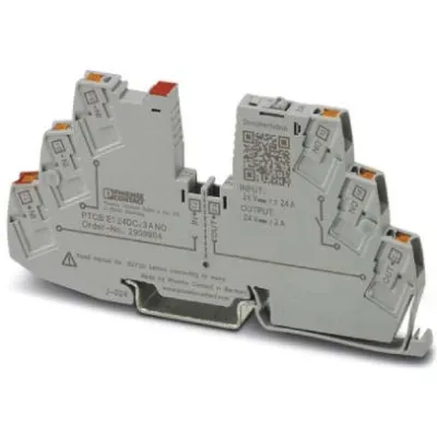 PHOENIX CONTACT PTCB E1 24DC/3A NO | Elektronischer Schutzschalter | 1-polig | 24V DC | DIN-Schiene | Fernmeldekontakt