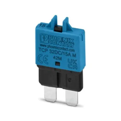 PHOENIX CONTACT Geräteschutzschalter TCP 32DC/15A M | thermisch 1-polig | Stecker | 15A | 32V