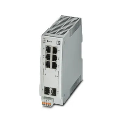 PHOENIX CONTACT FL SWITCH 2306-2SFP | Managed Switch | 6x RJ45 | 2x SFP | PROFINET | IP20