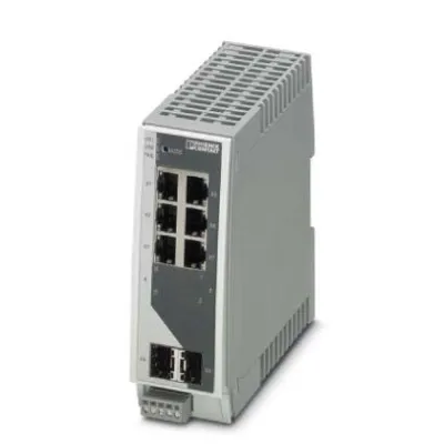 PHOENIX CONTACT FL SWITCH 2306-2SFP | Managed Switch | 6x RJ45 | 2x SFP | PROFINET | IP20