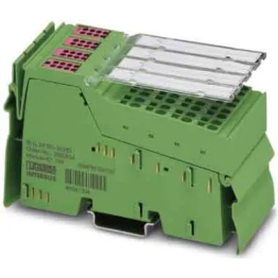 PHOENIX CONTACT Inline Digitalausgabeklemme IB IL 24 DO 32/HD-PAC | 32 Ausgänge | 24V DC | 0,5A | IP20 | Tragschiene