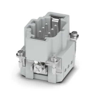 PHOENIX CONTACT Kontakteinsatz HC-B 06-I-PT-M 1407728 | Stift | 6+PE | Push-in | 16A 500V | Thermoplast | B6