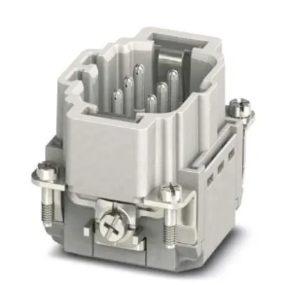 PHOENIX CONTACT Kontakteinsatz HC-B 06-I-PT-M 1407728 | Stift | 6+PE | Push-in | 16A 500V | Thermoplast | B6