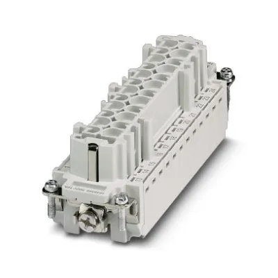 PHOENIX CONTACT Kontakteinsatz HC-B 24-I-CT-F-48 1584981 | Buchse 24+PE | Crimpanschluss | 16A 500V | Thermoplast | B24
