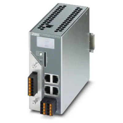 PHOENIX CONTACT TC EXTENDER 6004 ETH-2S | Managed SHDSL-Modem | 30 MBit/s | 2 Ports | 20 km | Überspannungsschutz