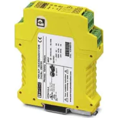 PHOENIX CONTACT Sicherheitsrelais PSR-SCP-24UC/ESM4/3X1/1X2/B | Not-Aus-Relais 24V | 2-kanalig | SIL 3 | PL e | 22,5mm