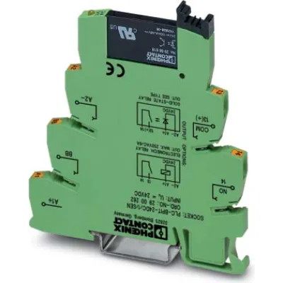 PHOENIX CONTACT Optokoppler PLC-OPT-24DC/48DC/100/SEN | 24V DC Eingang | 3-48V DC Ausgang | 0,1A | LED-Anzeige