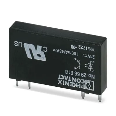 PHOENIX CONTACT Solid-State-Relais 24V DC Eingang | 3-48V DC Ausgang | 0,1A | steckbar