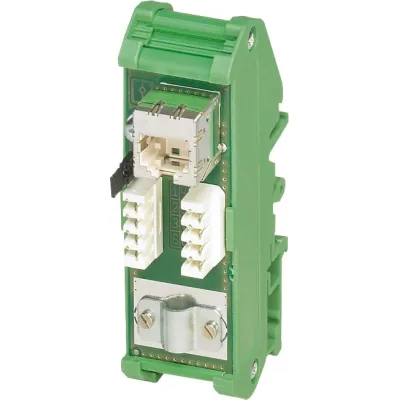 PHOENIX CONTACT Patchpanel FL-PP-RJ45-SC 1 Port | Cat5e | Hutschiene | 1000 Mbit/s | geschirmt | IP20