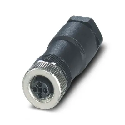PHOENIX CONTACT Power-Steckverbinder SACC-M12FST-3PECON | M12 Buchse | 4-polig | IP67 | Schraubanschluss
