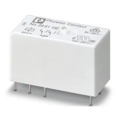PHOENIX CONTACT Miniaturleistungsrelais REL-MR-24DC/21-21 | 2 Wechsler 24 V DC | monostabil | 12,7x29x15,7 mm