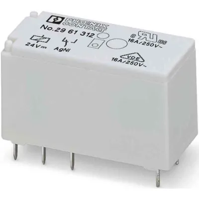 PHOENIX CONTACT Schaltrelais REL-MR-24DC/21HC | Miniaturleistungsrelais 1 Wechsler | 24V DC | 0,017A | 12,7x29x15,7mm